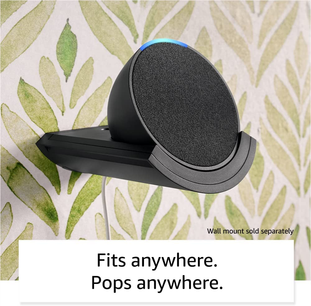 Compact Alexa Speaker - Amazon Echo Pop (Newest Model) in Lavender Bloom, Perfect for Any Room!