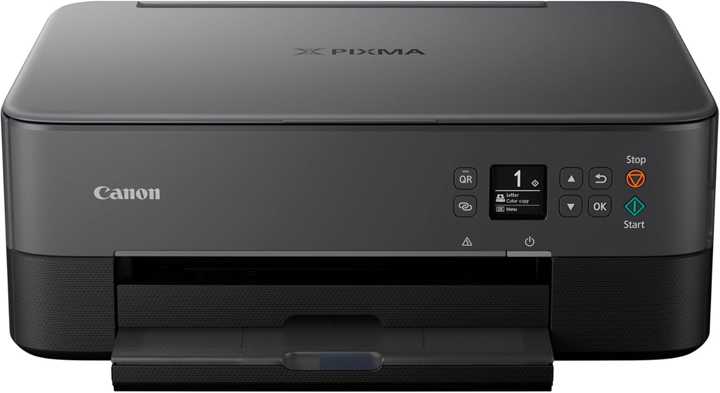 Canon PIXMA TS6420A Wireless All-In-One Inkjet Printer - Print, Copy, Scan - Sleek White Design