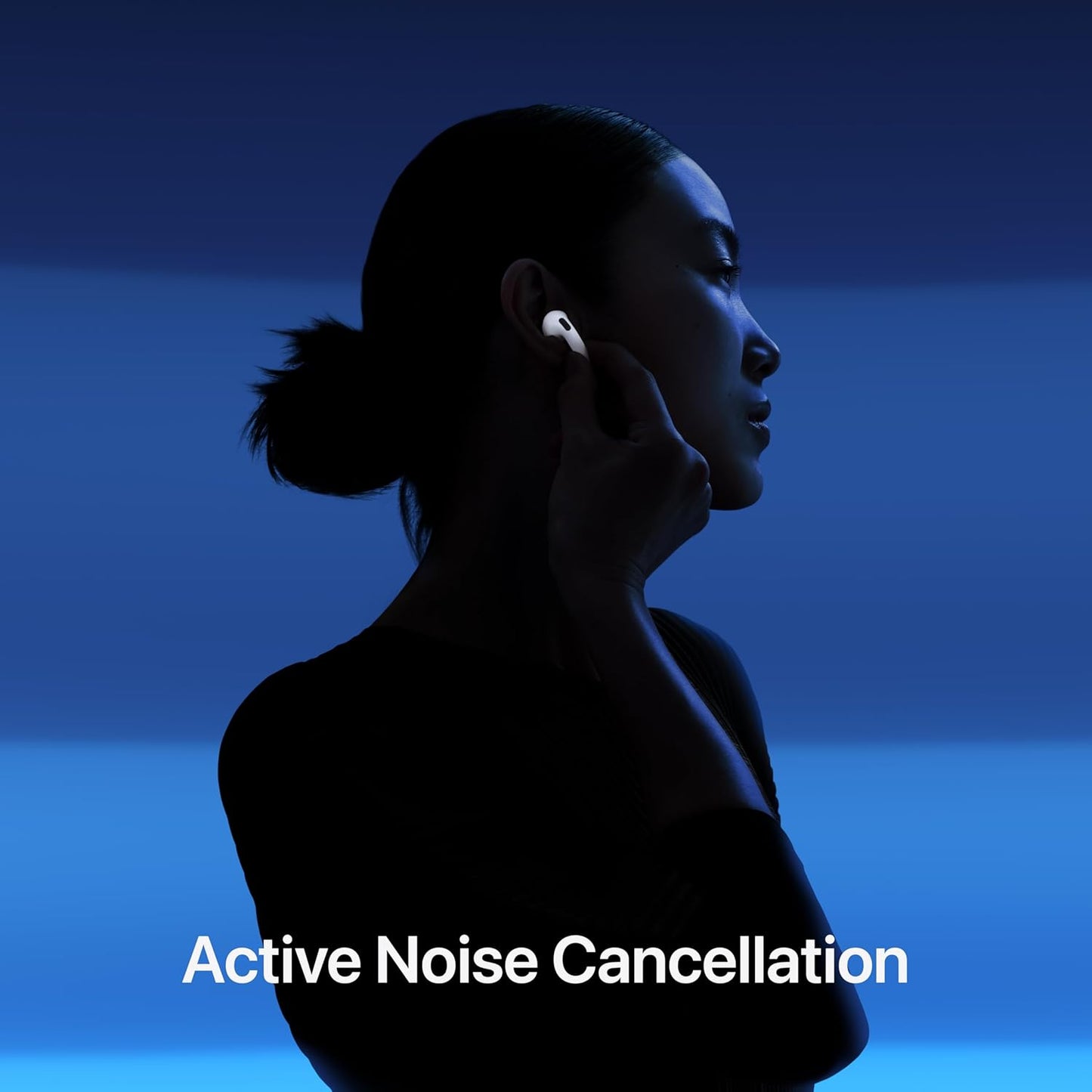 Apple AirPods 4 - Premium Wireless Earbuds with Active Noise Cancellation, Adaptive Audio, and Personalized Spatial Audio - USB-C Charging Case & Wireless Charging - H2 Chip