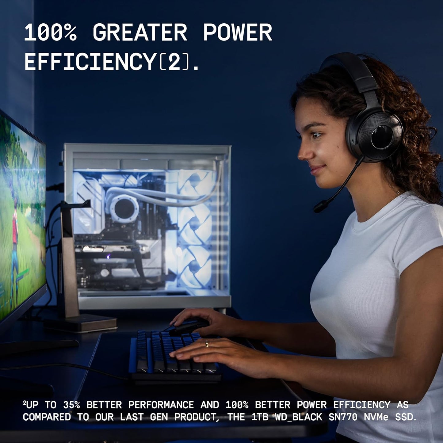WD_BLACK 4TB SN7100 NVMe Gaming SSD - Lightning Fast Gen4 PCIe M.2 2280, Up to 7,000 MB/s - New Version