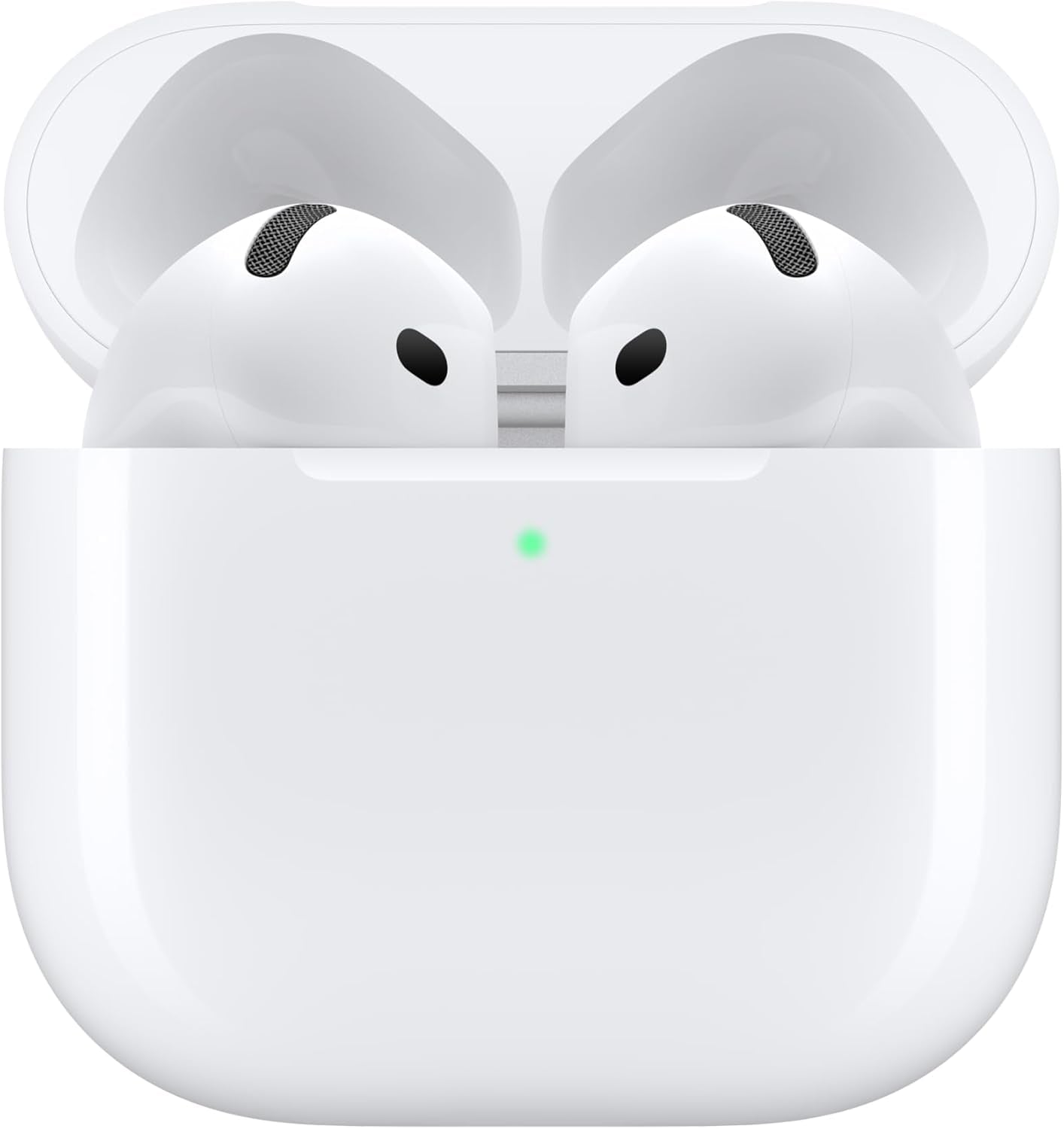 Apple AirPods 4 - Premium Wireless Earbuds with Active Noise Cancellation, Adaptive Audio, and Personalized Spatial Audio - USB-C Charging Case & Wireless Charging - H2 Chip