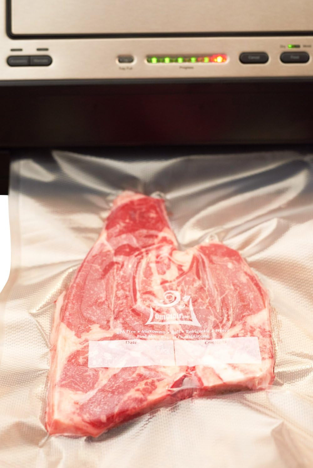 Premium 100 Gallon Vacuum Sealer Bags (11" X 16") - BPA Free, 33% Thicker, Compatible with Foodsaver & More - Commercial Grade Quality