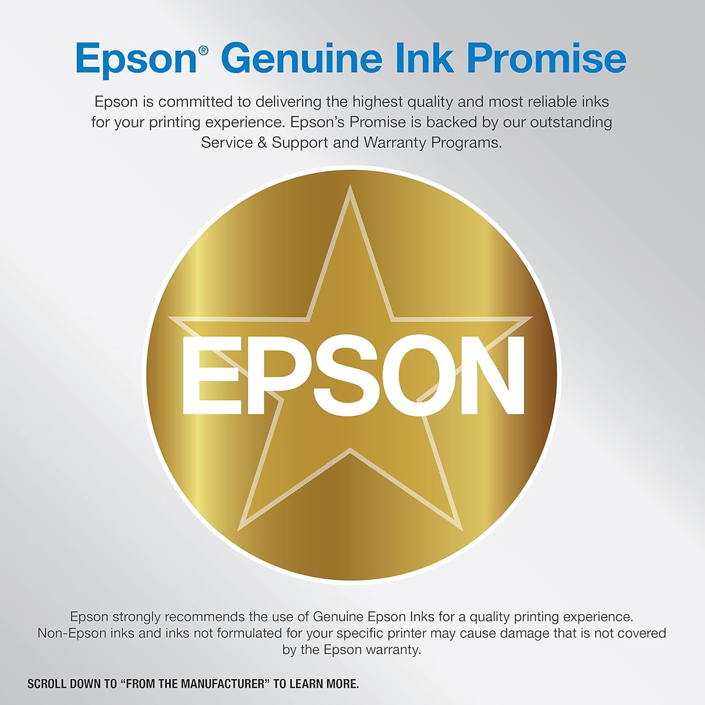 Epson EcoTank ET-2800 Wireless All-In-One Supertank Printer – Cartridge-Free, Scan & Copy, Perfect for Home Use - White
