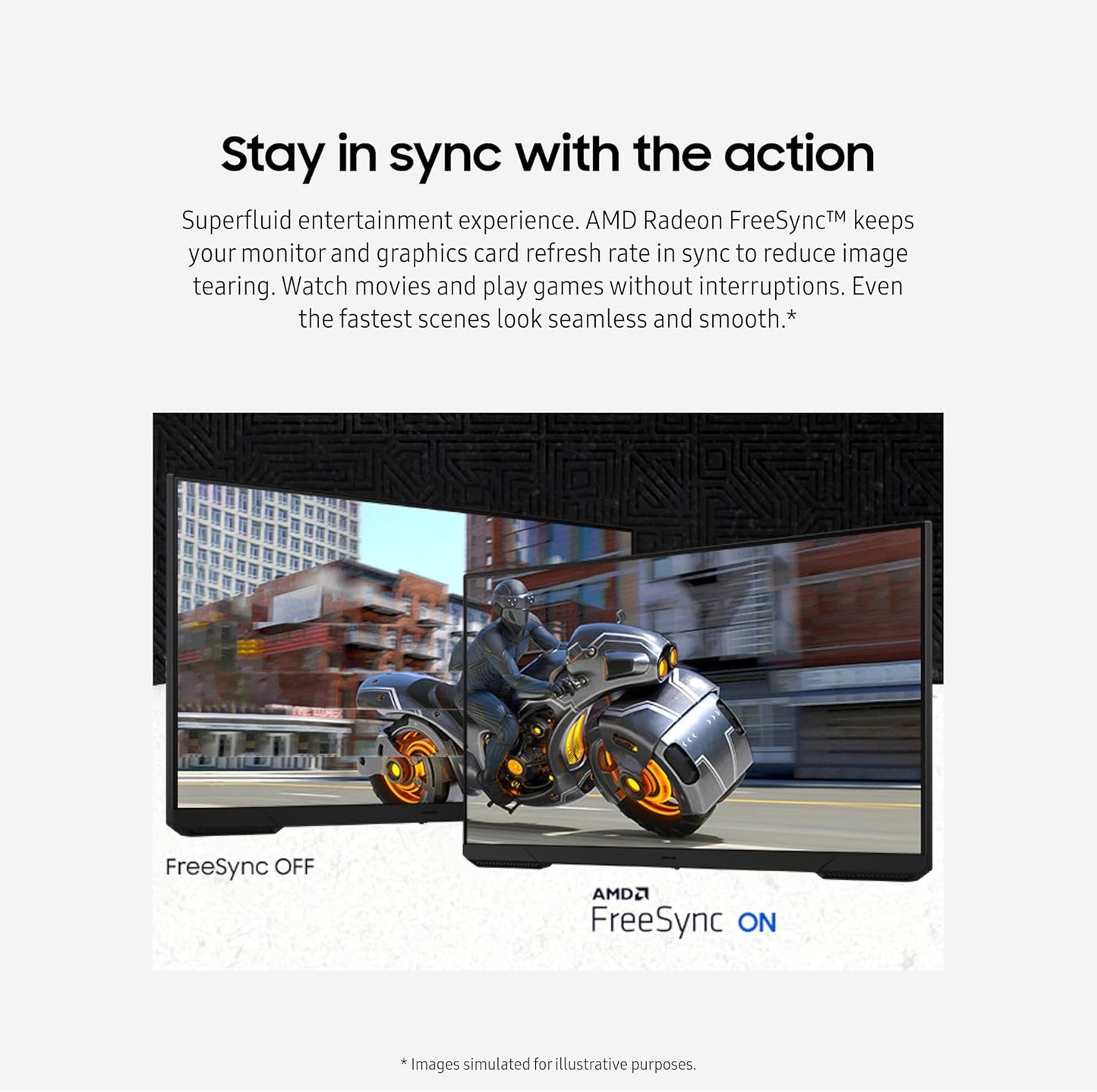 Samsung Odyssey G3 24" FHD Gaming Monitor - 1ms Response, 180Hz Refresh Rate, AMD FreeSync, Adjustable Stand, Eye Saver Mode, Flicker-Free