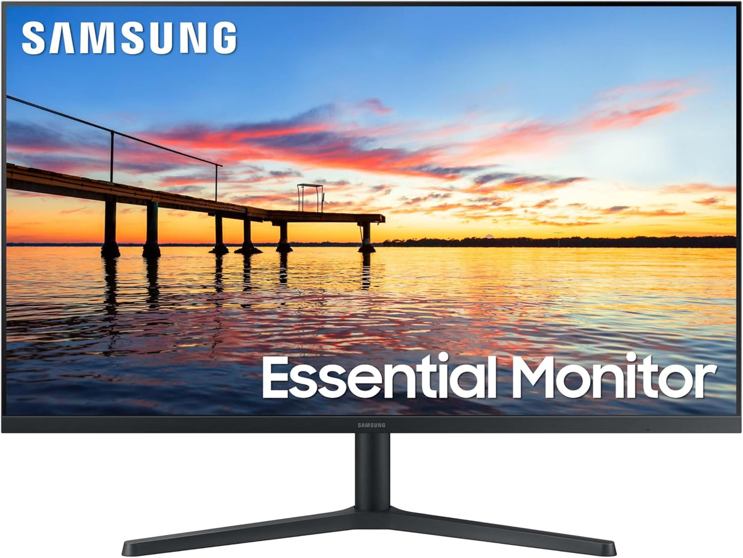 SAMSUNG 27" Essential IPS Monitor - 100Hz Refresh Rate, Ergonomic Design, Advanced Eye Care, Game Mode - LS27D304GANXZA