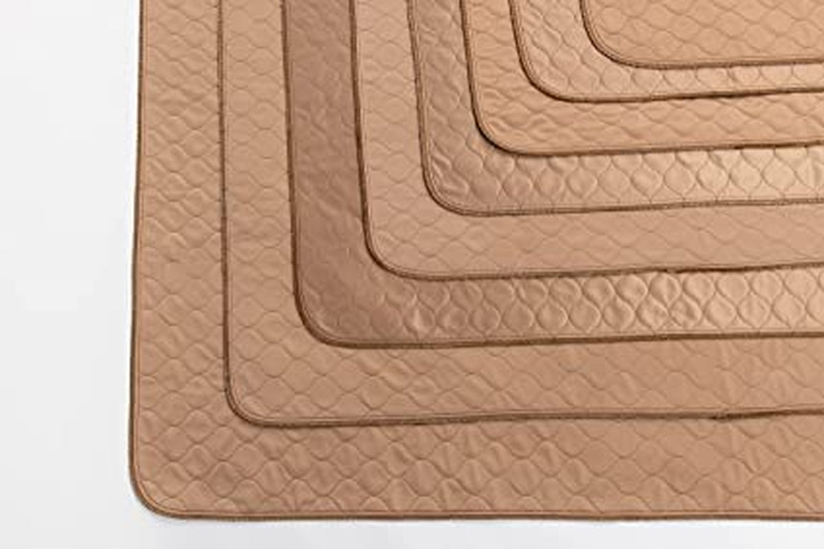 Ezwhelp Reusable Dog Pee Pad, Waterproof Mat for Dogs and Puppies, 41"X41" W/ Grommets