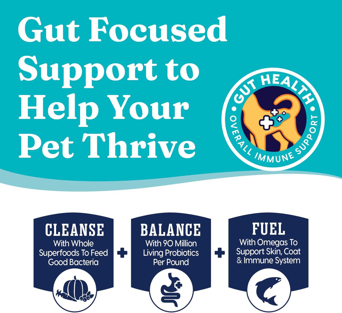 Solid Gold Toy & Small Breed Dry Dog Food Small Bites – Real Beef, Grain Free, Gluten Free, High Fiber Kibble with Probiotics for Gut Health & Digestion Support – Healthy Dog Food All Ages – 4LB