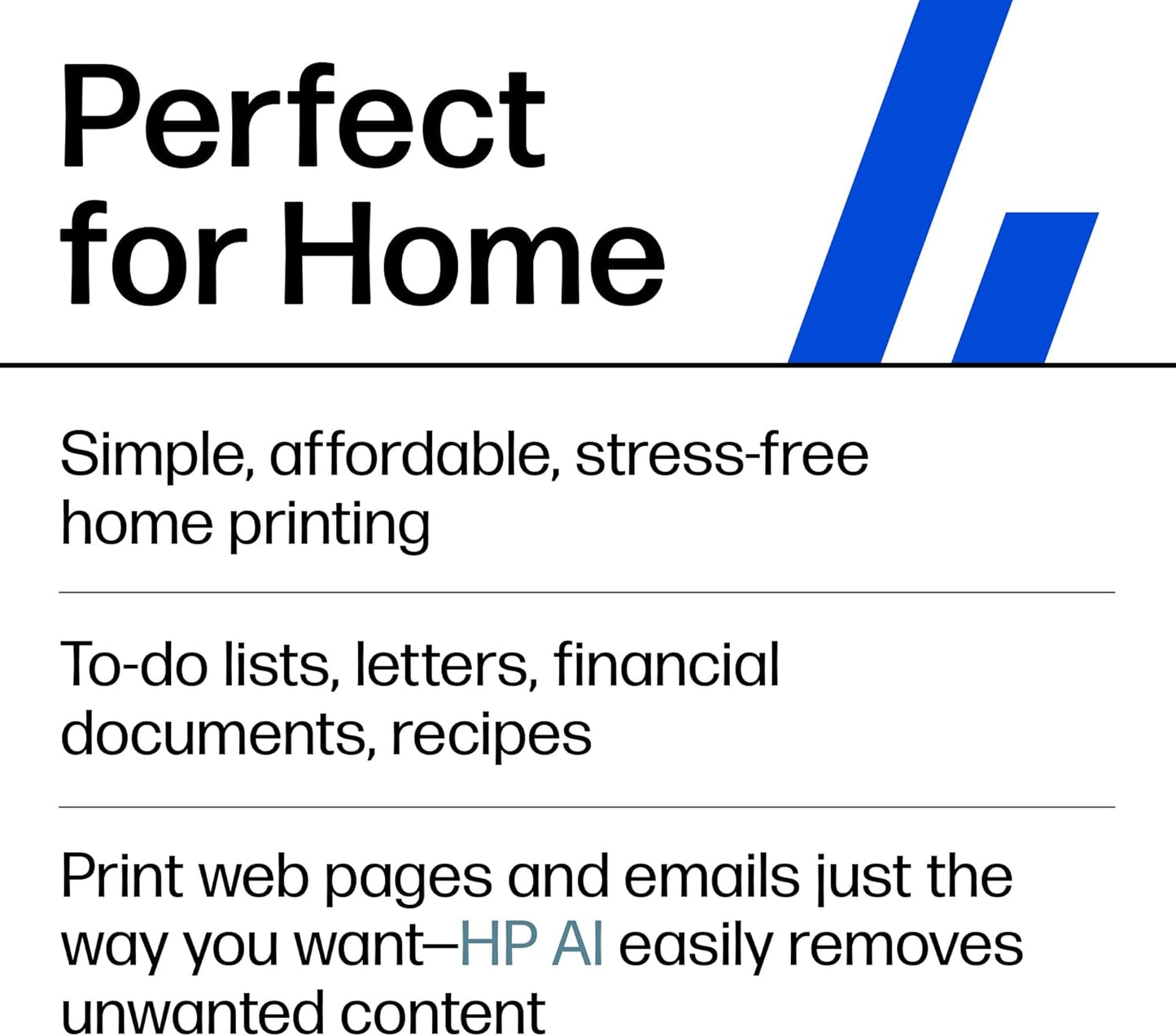 HP Deskjet 2855E Wireless All-In-One Printer with Scanner and Copier - Ideal for Home Use, Includes 3-Month Instant Ink Trial, AI-Enabled Technology