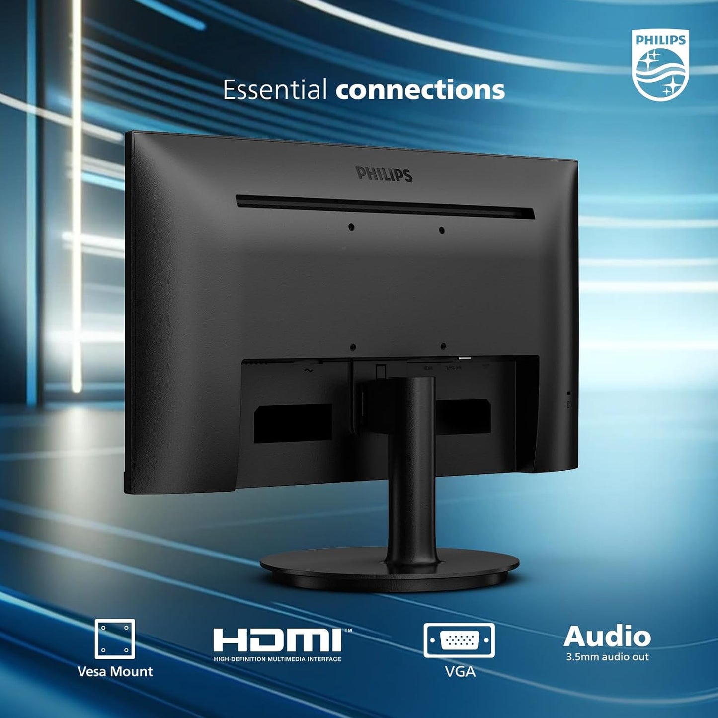 Philips 27B2N2100 27" FHD 100Hz Gaming & Office Monitor - Energy Star & EPEAT Gold Certified with HDMI & VGA, 4-Year Warranty
