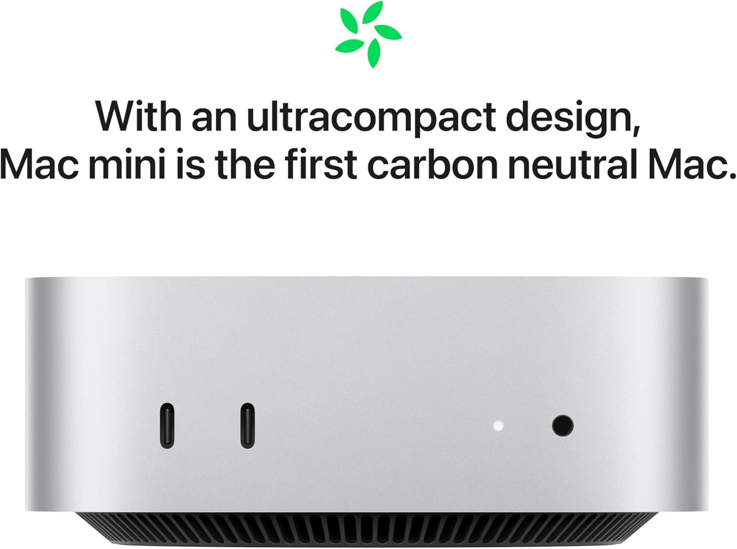Apple 2024 Mac Mini - Powerful M4 Chip, 10-Core CPU & GPU, 16GB RAM, 512GB SSD, Includes 3 Years AppleCare+