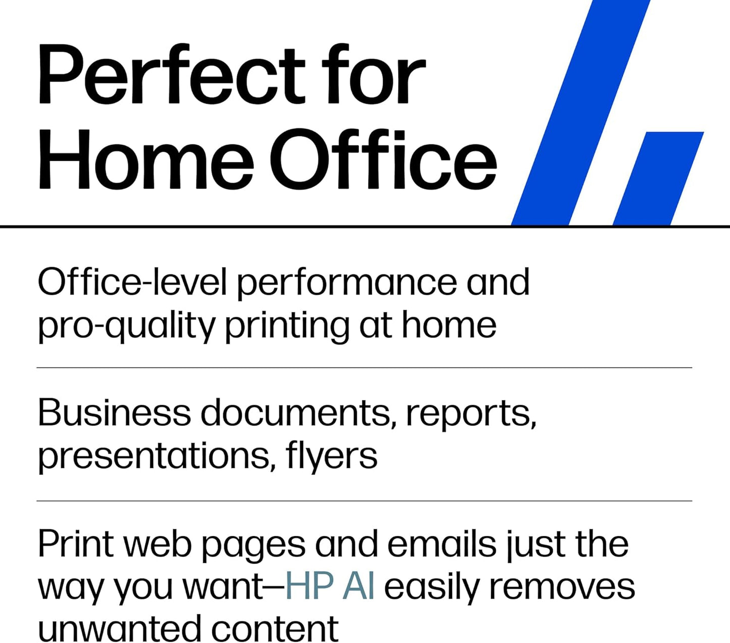HP Officejet Pro 8125E Wireless All-In-One Color Inkjet Printer - Ideal for Home Office, Print, Scan, Copy, ADF, Duplex Printing, Includes 3-Month Instant Ink Trial, AI-Enabled