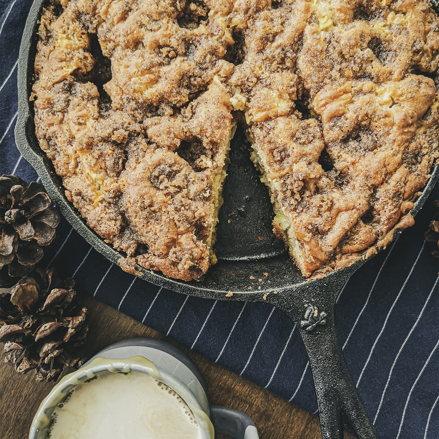 Backcountry Iron 12-Inch Pre-Seasoned Cast Iron Skillet - Perfect for All Your Cooking Adventures!