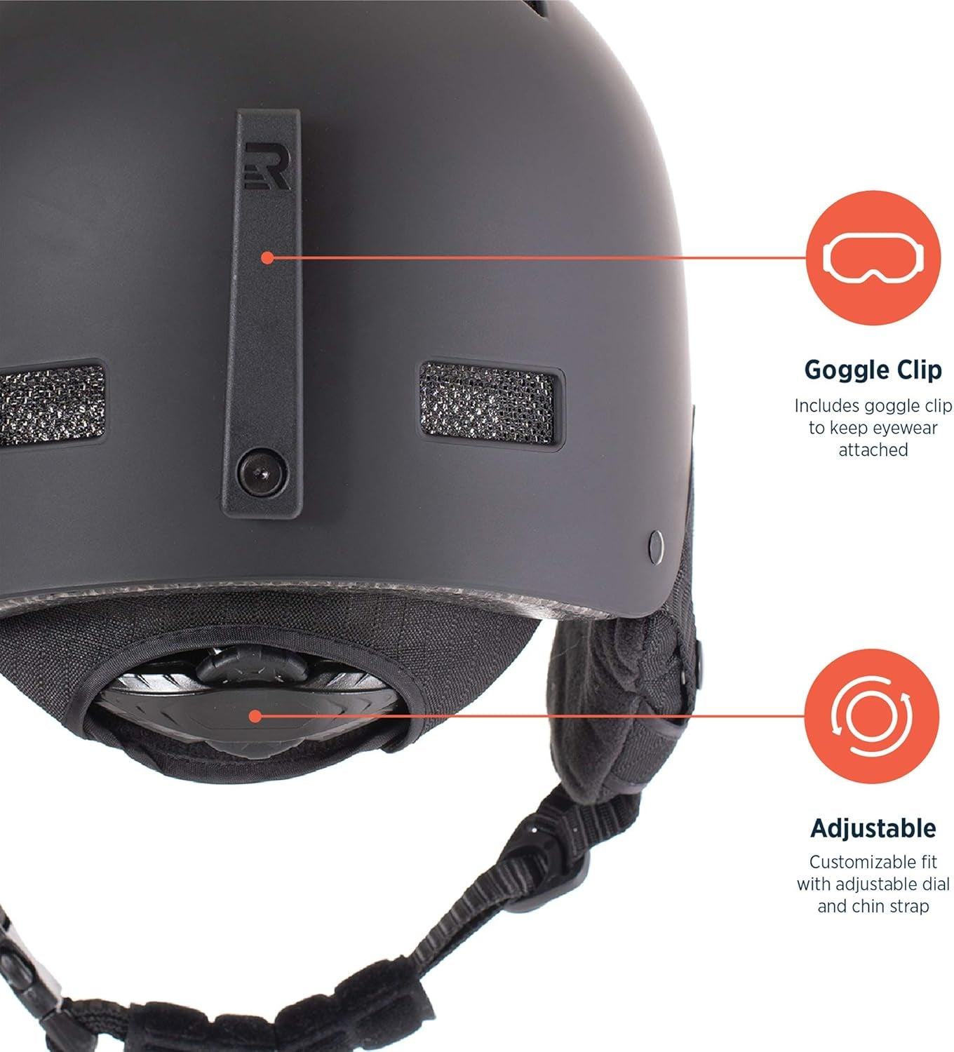 Retrospec Retrospec H1 Ski & Snowboard Helmet