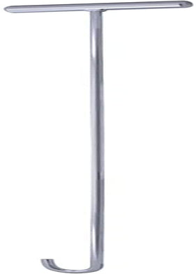 United Pacific 90010 31" Heavy-Duty Chrome Plated 5Th Wheel Pin Puller, Solid Steel Rod W/5In Handle, Fifth Wheel Pin Puller - J-Hook – One Unit