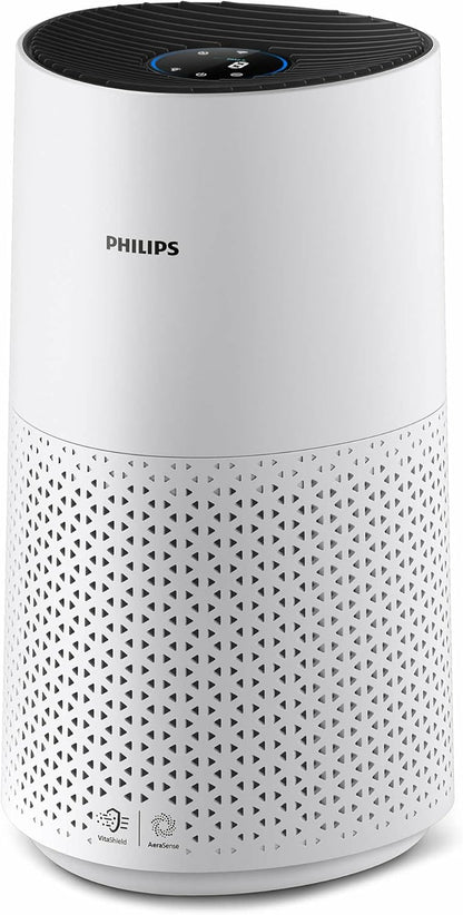 1000I Series Air Purifier – 78 M² Coverage, 300 M³/H CADR, HEPA & Carbon Filter, Smart Sensor, Ultra-Quiet, Wi-Fi Connected, Air+ App (AC1715/70)