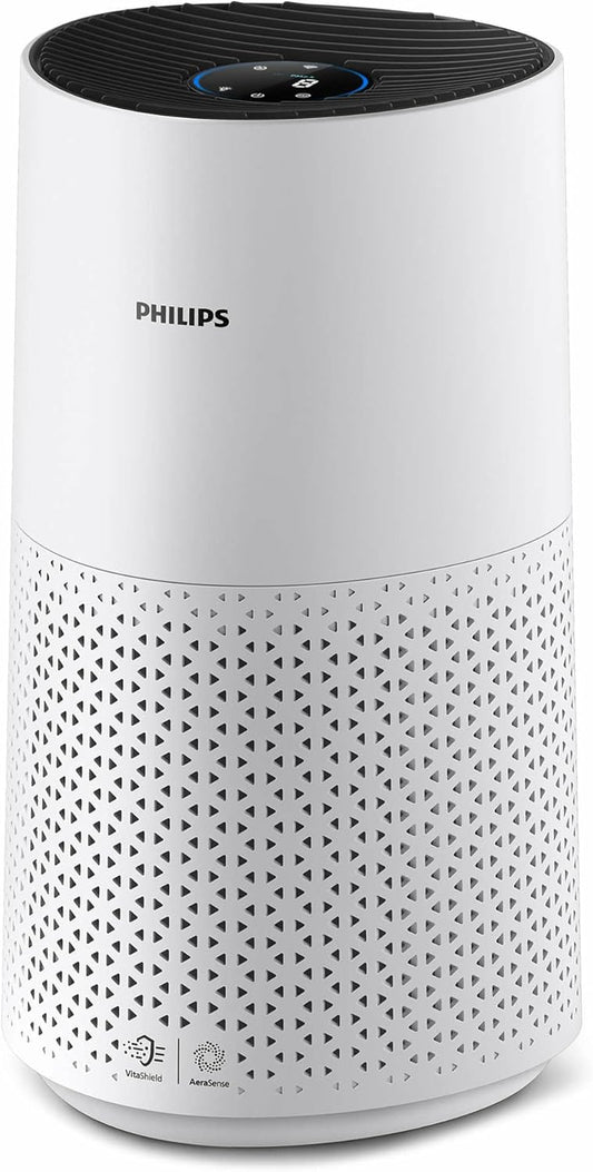 1000I Series Air Purifier – 78 M² Coverage, 300 M³/H CADR, HEPA & Carbon Filter, Smart Sensor, Ultra-Quiet, Wi-Fi Connected, Air+ App (AC1715/70)