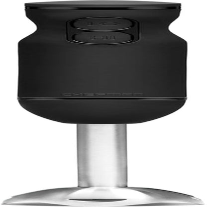 Chefman Powerful Immersion Hand Blender - 2-Speed Electric Mixer for Smoothies, Soups, Sauces & More - Ice Crushing, Black