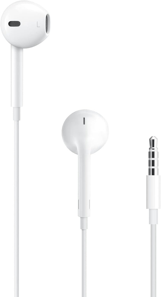 Apple Earpods Wired Headphones with 3.5mm Plug - Control Music, Calls & Volume Effortlessly
