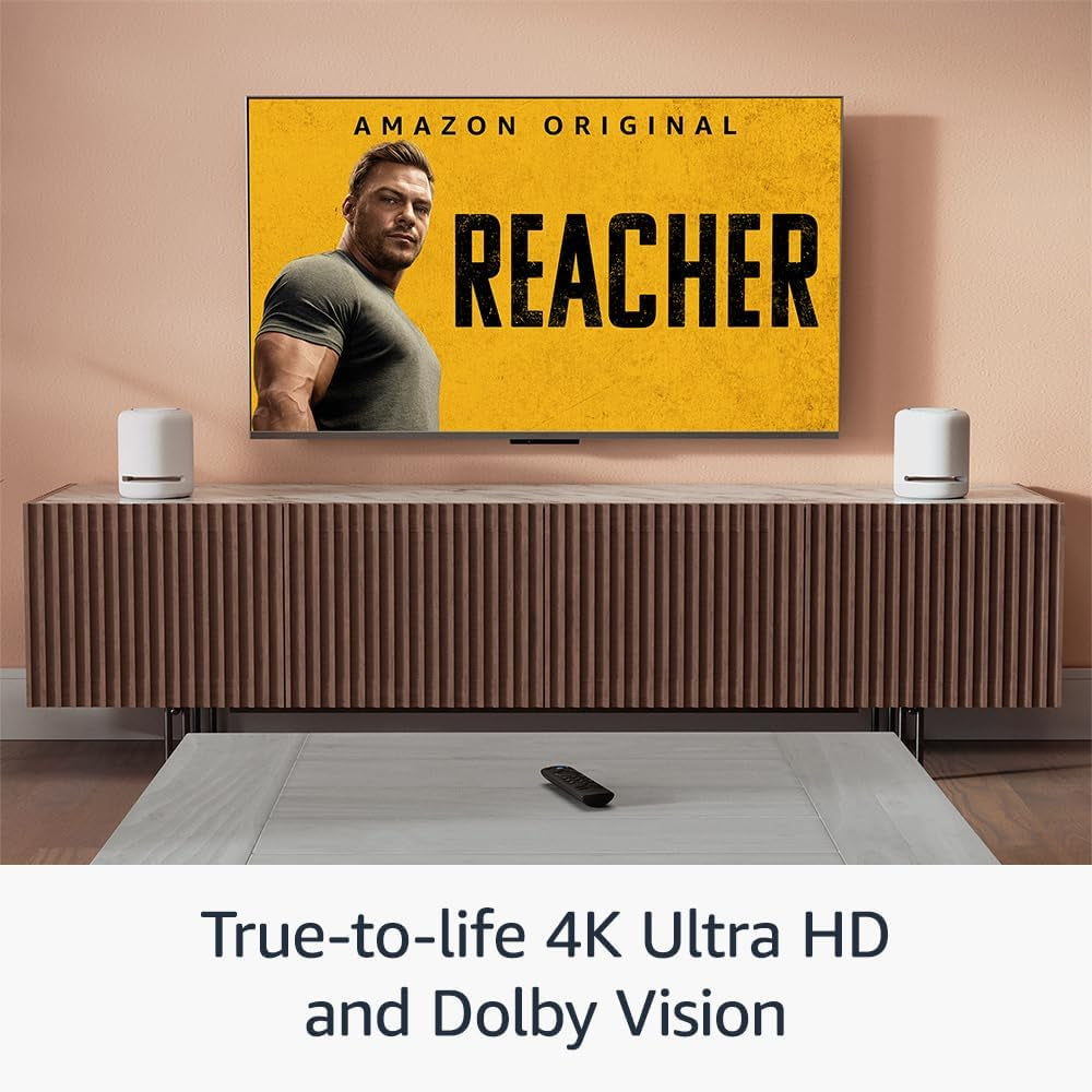 Amazon Fire TV Stick 4K (Latest Model) - Enjoy 1.8 Million+ Movies & Shows with AI-Powered Search & Wi-Fi 6
