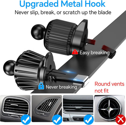 Kaistyle Magnetic Car Mount with 20 Strong Magnets - Ultimate Phone Holder for iPhone 17/16/15/14 and More - Perfect Dash Accessory for Men & Women