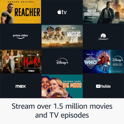 Amazon Fire TV Stick 4K (Latest Model) - Enjoy 1.8 Million+ Movies & Shows with AI-Powered Search & Wi-Fi 6