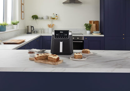 Air Fryer Pro XL 6.2L, 6 Cooking Functions, Space Saving Design, 6.2L Capacity, Max Crisp Technology, AF181ANZ, Black