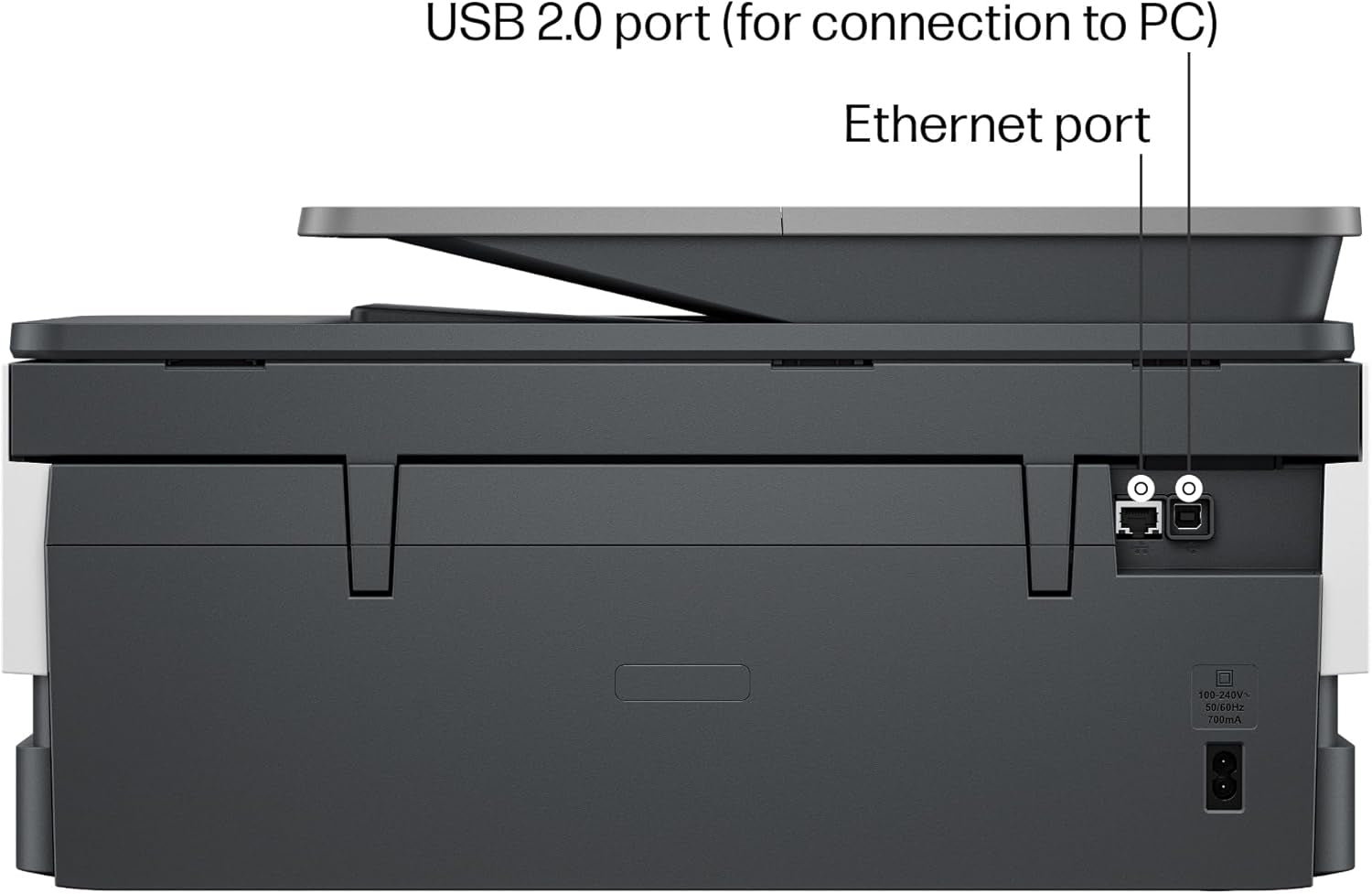 HP Officejet Pro 8125E Wireless All-In-One Color Inkjet Printer - Ideal for Home Office, Print, Scan, Copy, ADF, Duplex Printing, Includes 3-Month Instant Ink Trial, AI-Enabled