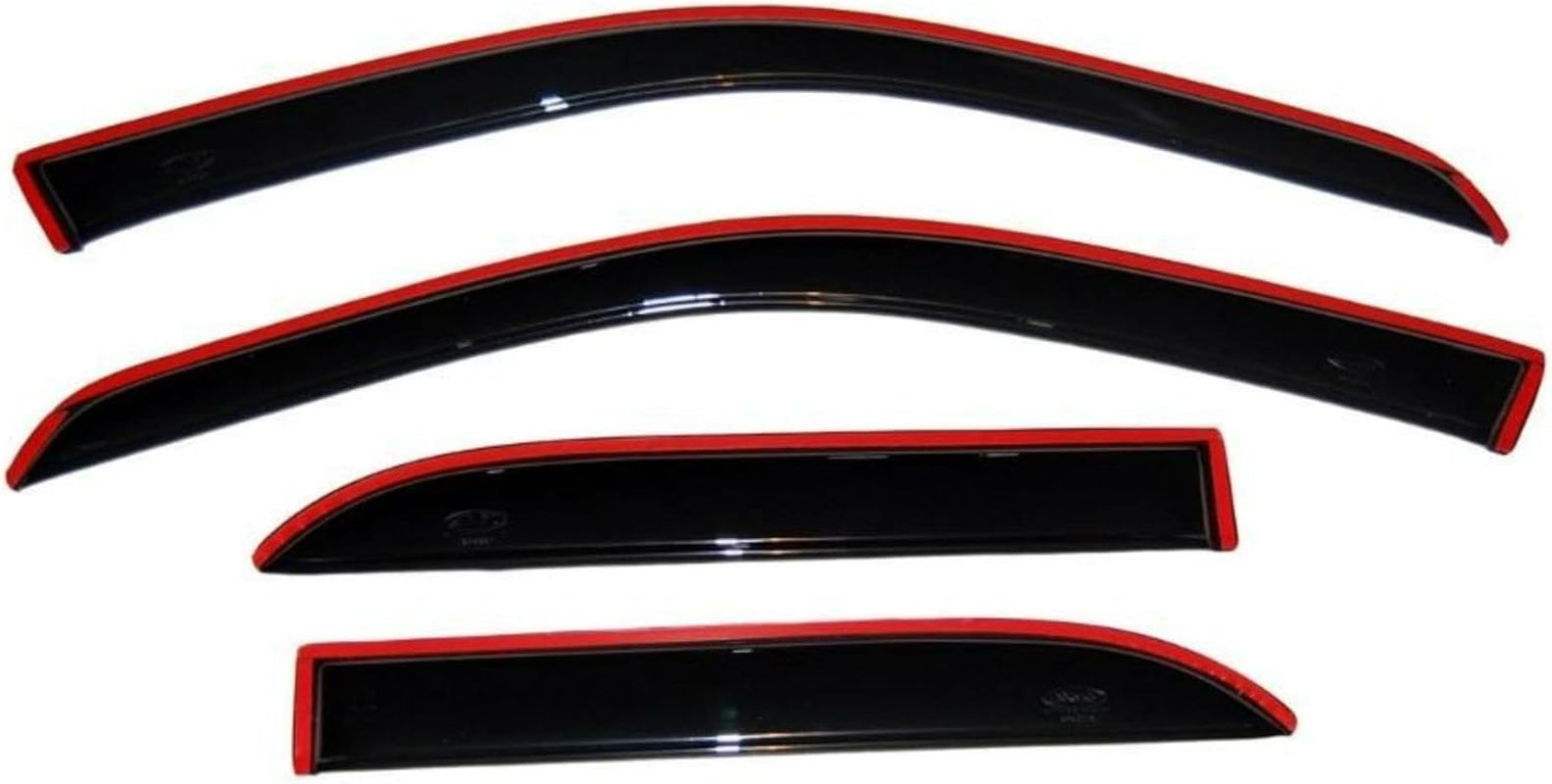 Auto Ventshade [AVS] In-Channel Rain Guards for 2002 - 2006 Cadillac Escalade; 2000 - 2006 Chevrolet Tahoe/Gmc Yukon; 2001 - 2006 Yukon Denali | Window Vent Visors, 4 Pcs. - Smoke | 194304