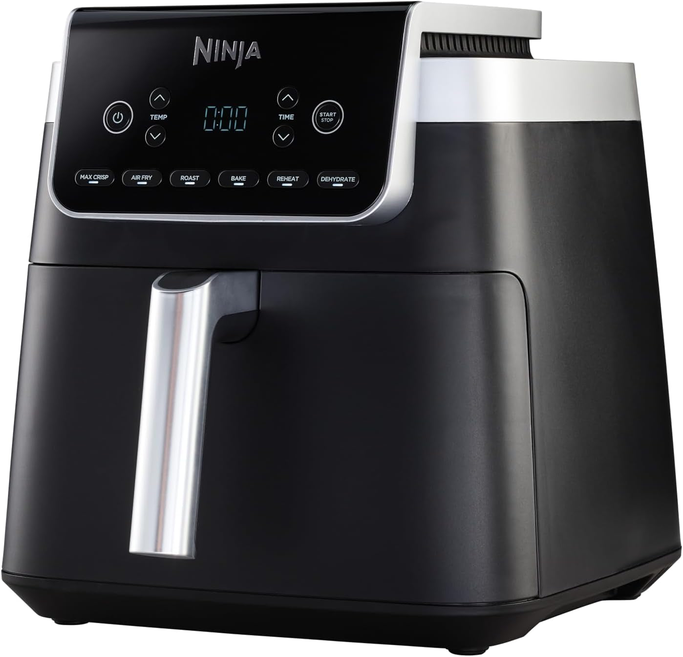 Air Fryer Pro XL 6.2L, 6 Cooking Functions, Space Saving Design, 6.2L Capacity, Max Crisp Technology, AF181ANZ, Black