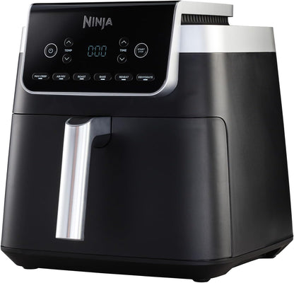 Air Fryer Pro XL 6.2L, 6 Cooking Functions, Space Saving Design, 6.2L Capacity, Max Crisp Technology, AF181ANZ, Black