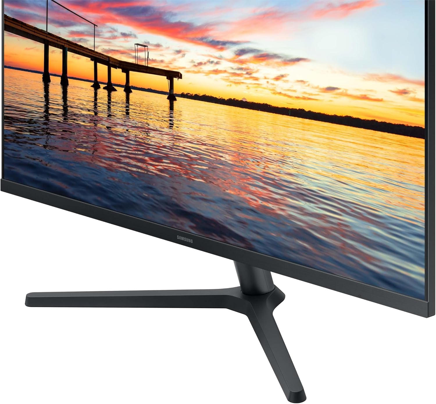 SAMSUNG 27" Essential IPS Monitor - 100Hz Refresh Rate, Ergonomic Design, Advanced Eye Care, Game Mode - LS27D304GANXZA
