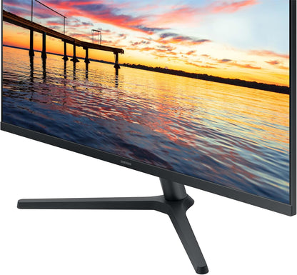 SAMSUNG 27" Essential IPS Monitor - 100Hz Refresh Rate, Ergonomic Design, Advanced Eye Care, Game Mode - LS27D304GANXZA