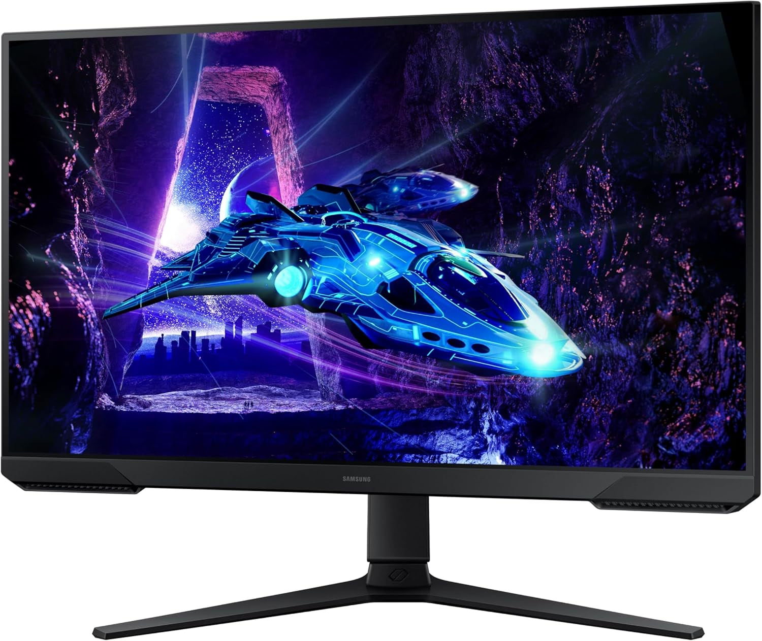 Samsung Odyssey G3 24" FHD Gaming Monitor - 1ms Response, 180Hz Refresh Rate, AMD FreeSync, Adjustable Stand, Eye Saver Mode, Flicker-Free