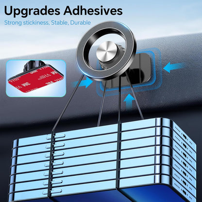 Kaistyle Magnetic Car Mount with 20 Strong Magnets - Ultimate Phone Holder for iPhone 17/16/15/14 and More - Perfect Dash Accessory for Men & Women