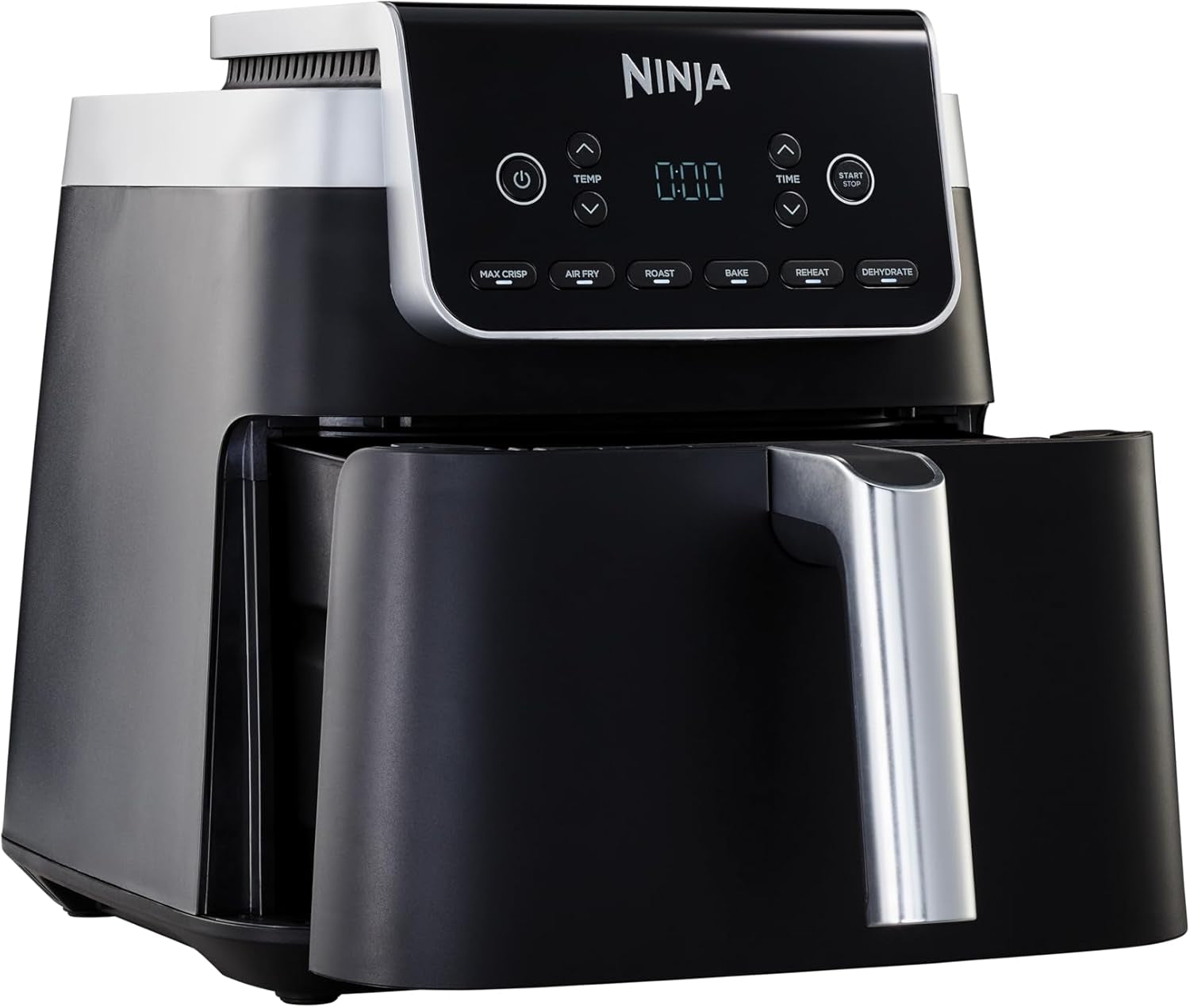 Air Fryer Pro XL 6.2L, 6 Cooking Functions, Space Saving Design, 6.2L Capacity, Max Crisp Technology, AF181ANZ, Black