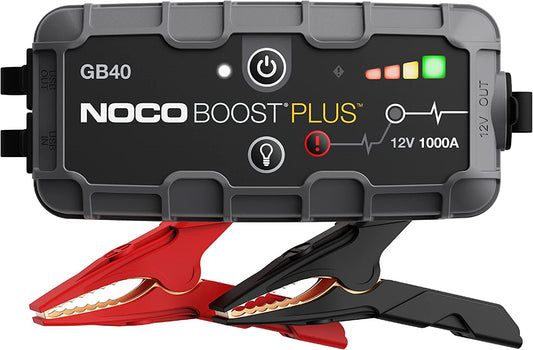 NOCO Boost GB40 - 1000A Ultra-Safe Portable Jump Starter & Power Bank for Gas & Diesel Engines