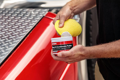 Mothers Mag & Aluminum Polish, 10 Oz. – Brilliant Shine, Easy to Use, for All Uncoated & Unplated Metals Including Aluminum Wheels, Stainless Steel Trim and Exhaust Tips, Brass & More (05101)