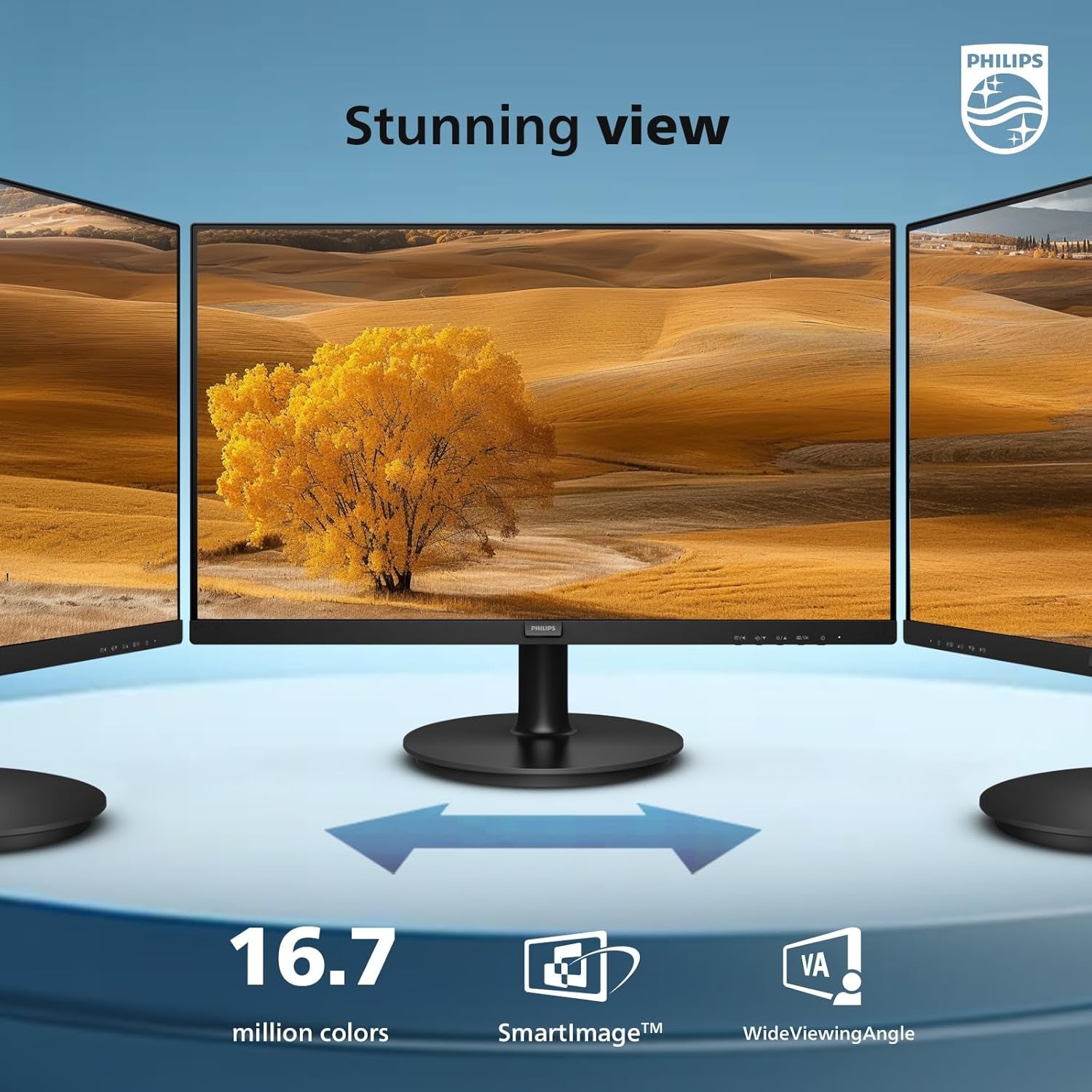 Philips 27B2N2100 27" FHD 100Hz Gaming & Office Monitor - Energy Star & EPEAT Gold Certified with HDMI & VGA, 4-Year Warranty