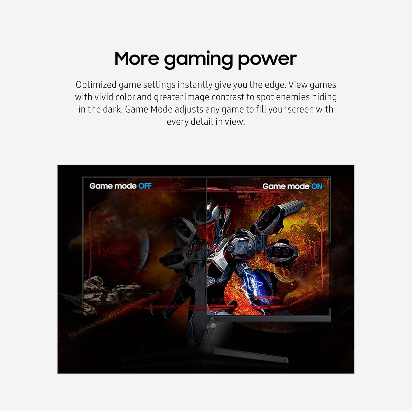 SAMSUNG 27" Essential IPS Monitor - 100Hz Refresh Rate, Ergonomic Design, Advanced Eye Care, Game Mode - LS27D304GANXZA