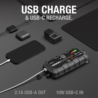 NOCO Boost GB40 - 1000A Ultra-Safe Portable Jump Starter & Power Bank for Gas & Diesel Engines