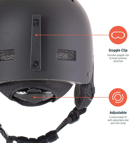 Retrospec Retrospec H1 Ski & Snowboard Helmet