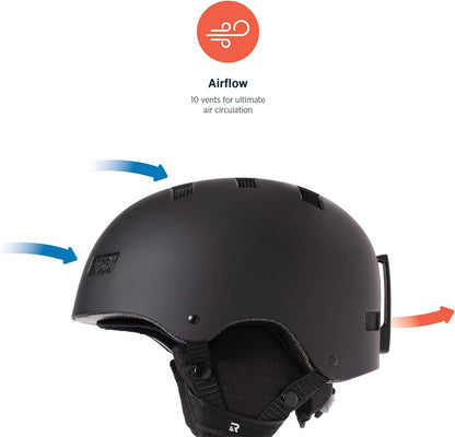 Retrospec Retrospec H1 Ski & Snowboard Helmet