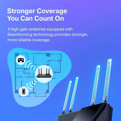 Unleash Blazing Fast Internet with Tp-Link Archer BE700 Tri-Band Wifi 7 Router - 15Gbps Speed, 10G/2.5G Ports, VPN Support & More!