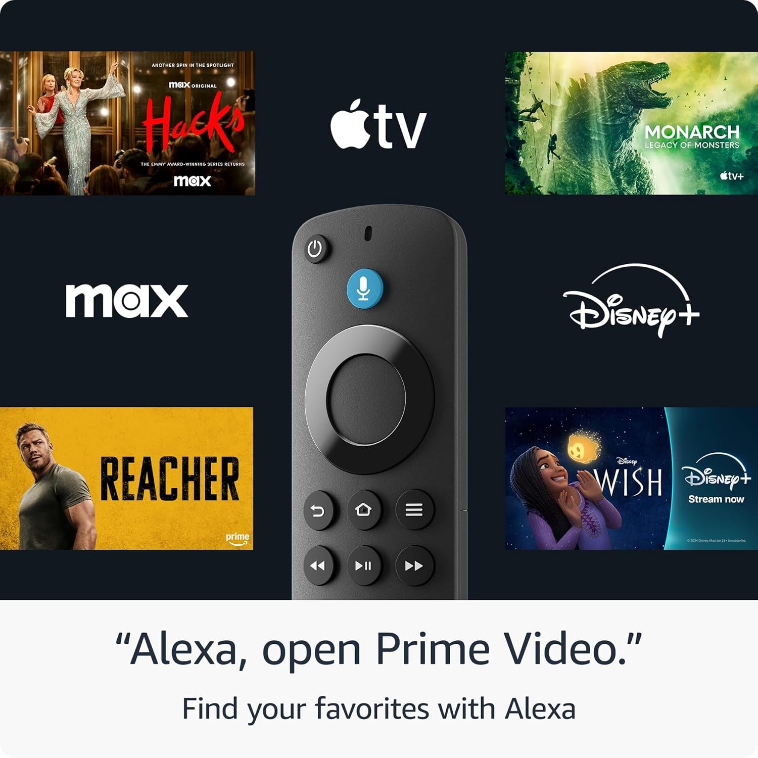 Amazon Fire TV Stick HD - Stream Free Live TV & Control Your Smart Home with Alexa Voice Remote!